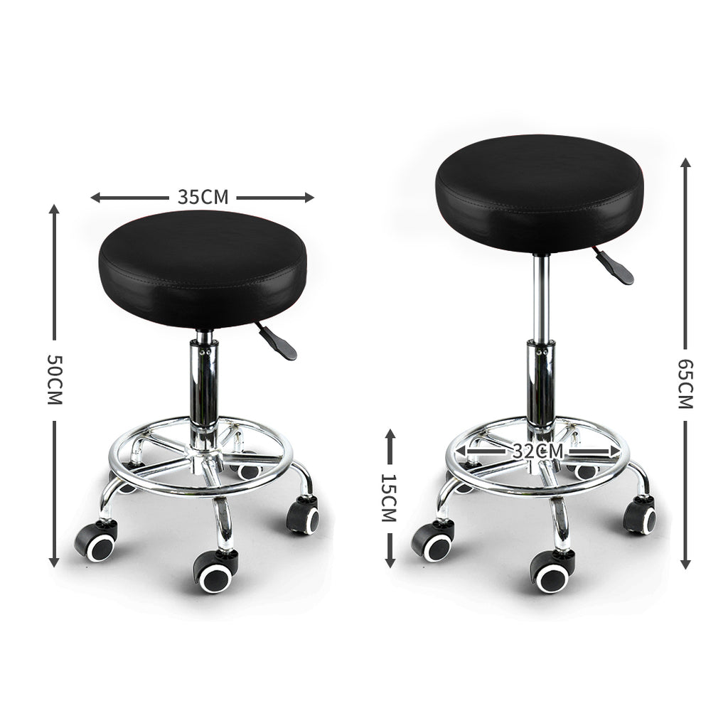 4x Levede Swivel Salon Barstool Hairdressing-2018816857238278146