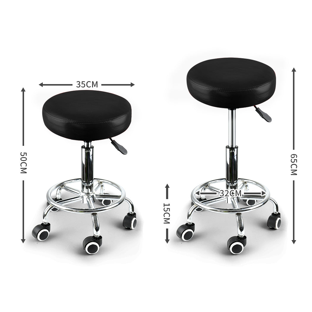 4x Levede Swivel Salon Barstool Hairdressing-2018816857238278146