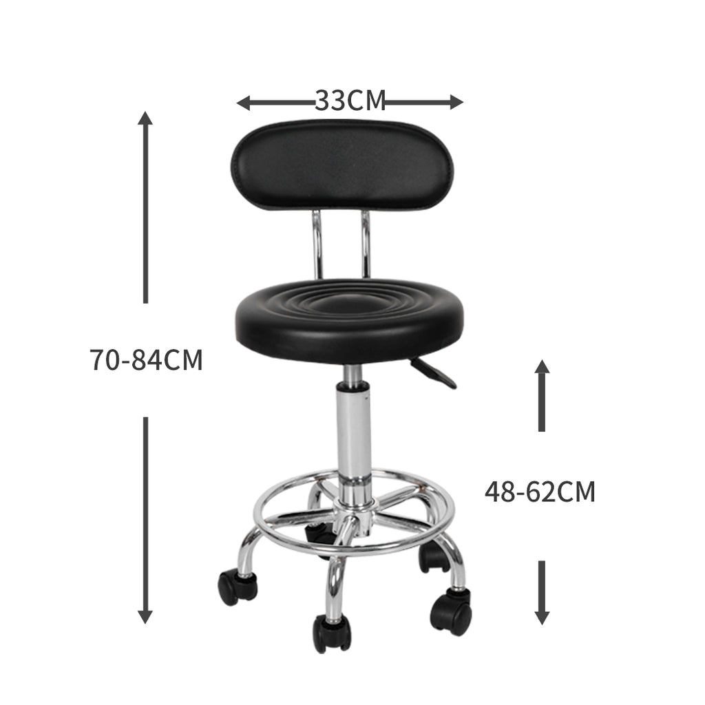 Levede 2x Salon Stool Swivel Bar Stools-2006733382305845250