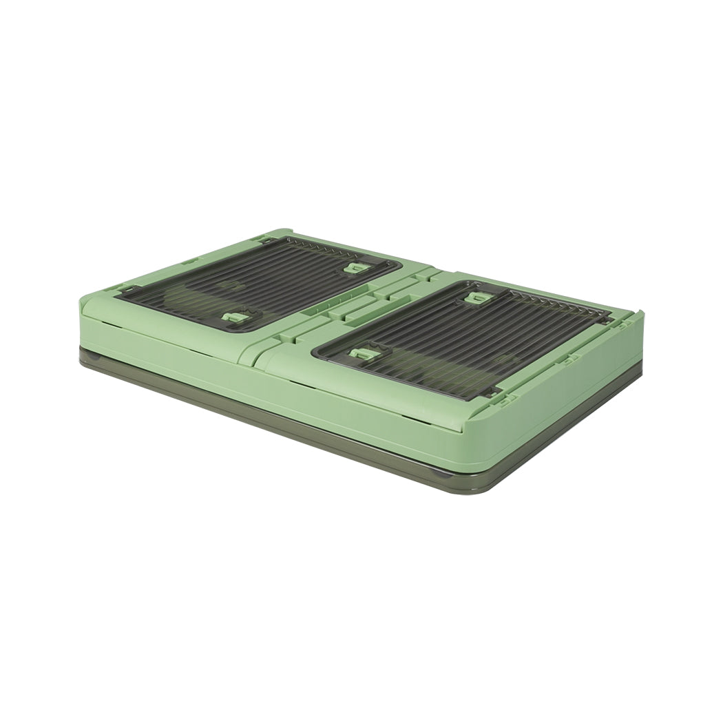 55L Storage Boxes Stackable Container M Green Medium-2018816677772398595