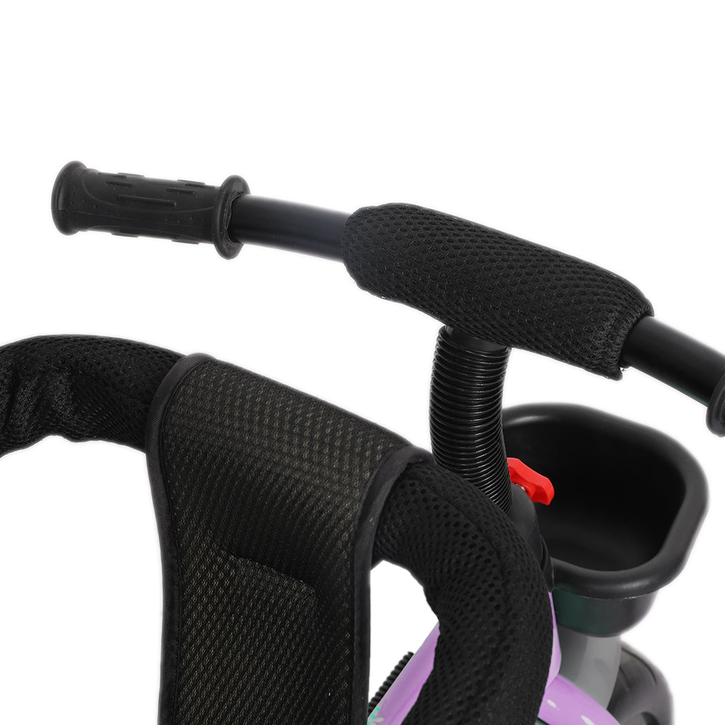 BoPeep Kids Tricycle Ride On Trike Toddler Purple-2006733204148588547