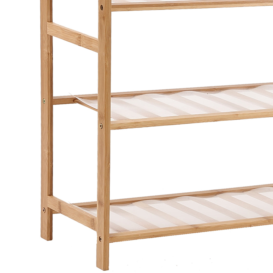 Levede Shoe Rack Bamboo Storage Wooden-2006733143142436868