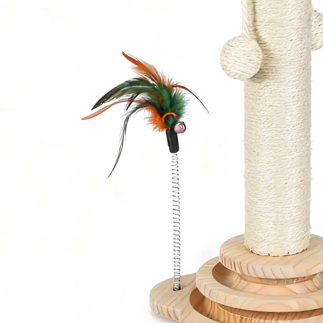 Pawz Cat Scratcher Wooden Scratching Post-2006732788295929860