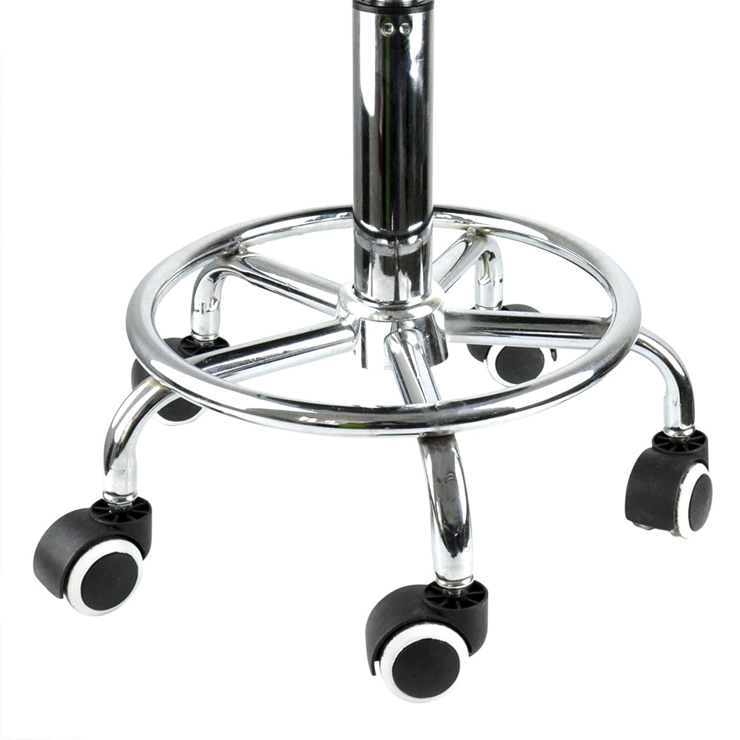 Levede 2x Barstool Swivel Salon Hairdressing Teal-2018816798627074053